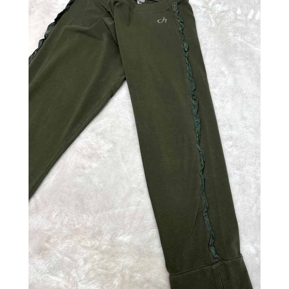 DEHA 2 Pair Leggings Pants Sz S & M Olive Navy Stretch Activewear - Picture 10 of 16